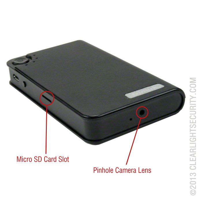 hidden camera battery pack